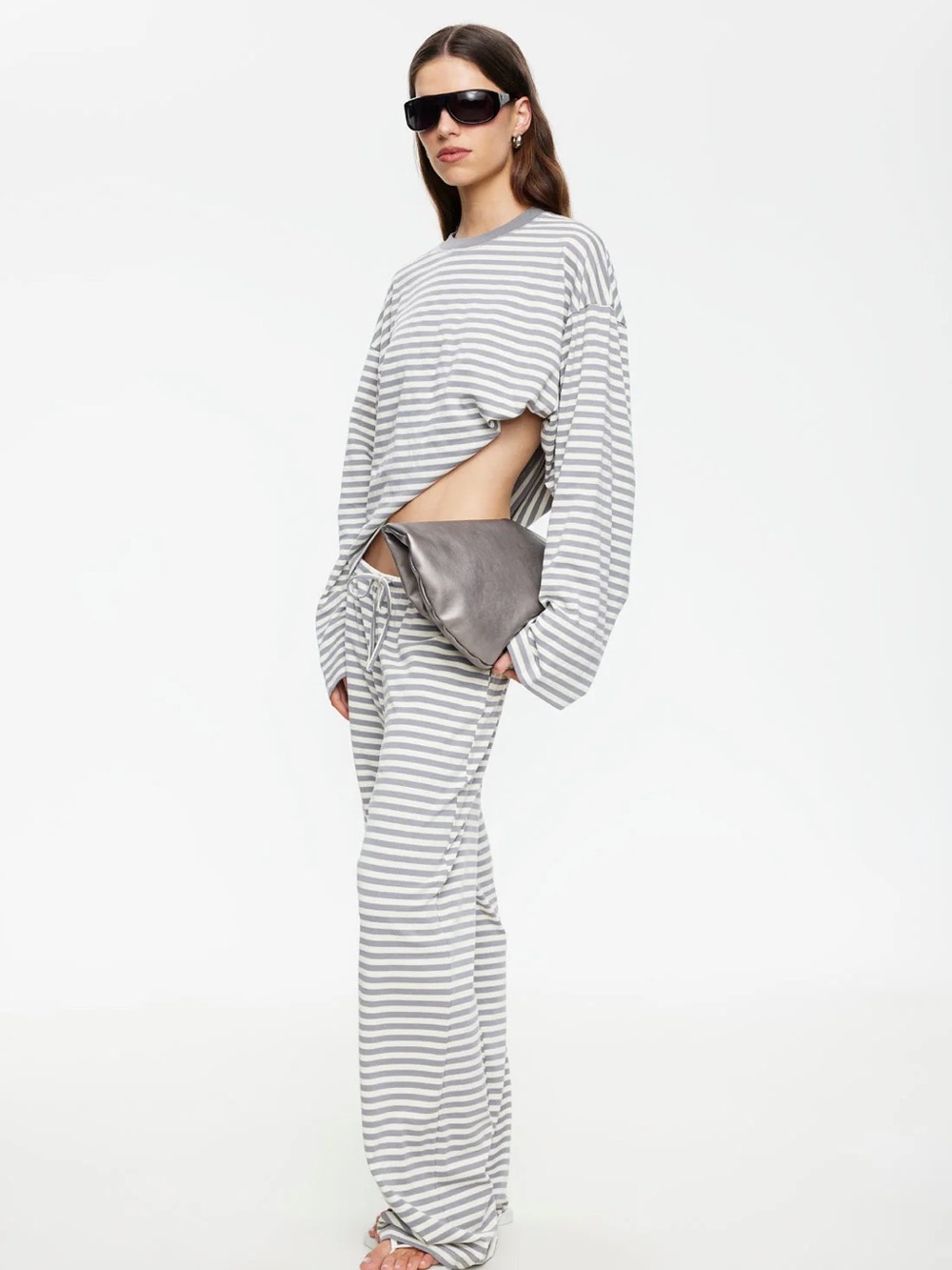 LIONESS | BLOOM PANT | ASH STRIPE | 1K - Picture 5 of 5